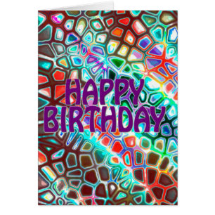 Cartão Carnaval Louco Colorido