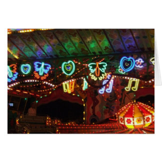 Cartão Carnaval Neon