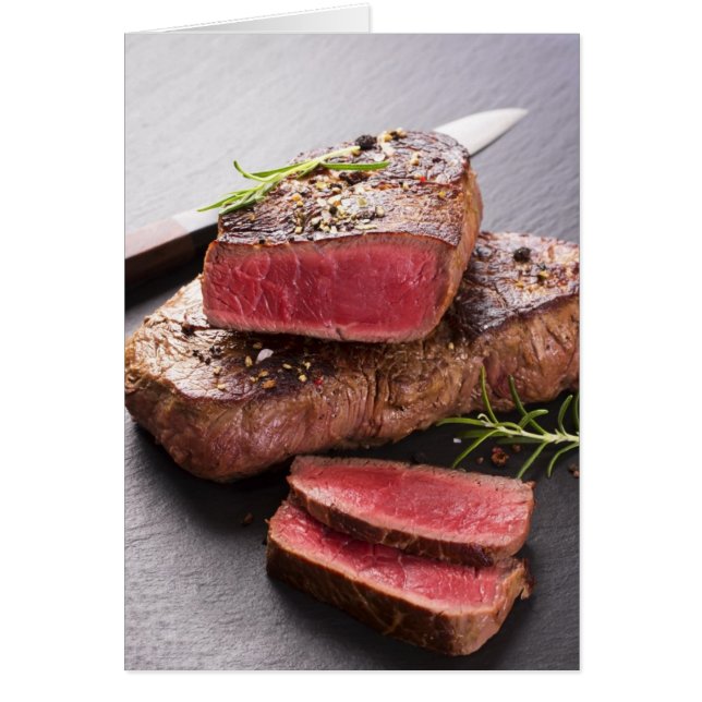 Cartão Carne de bovino (Frente)