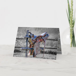 Cartão Carneiro Na Cerca De Coral Ocidental