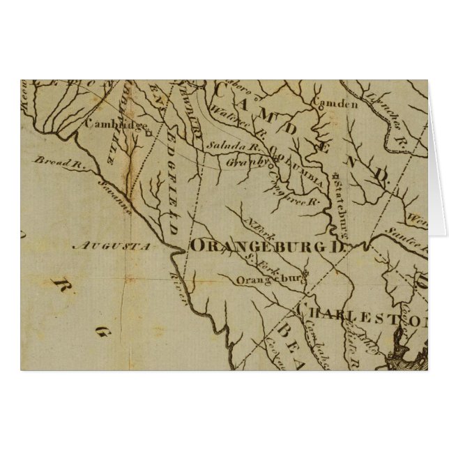 Cartão Carolina do Norte 8 (Frente Horizontal)