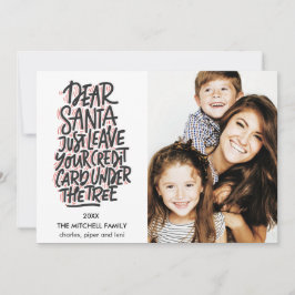 Cartão Caros Papais noeis Deixam Sua Foto Engraçada Com C