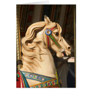 Cartão Carousel_Horse