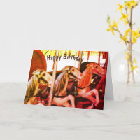 Carousel Horse Memories Aniversário