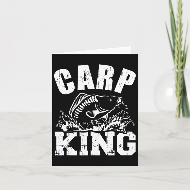 Cartão Carp King Fisheries (Frente)