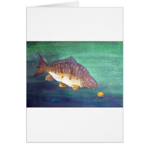 Cartão Carpa espelho