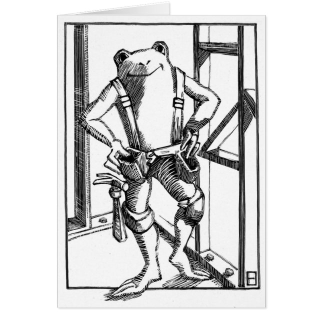 Cartão carpinteiro (Frente)