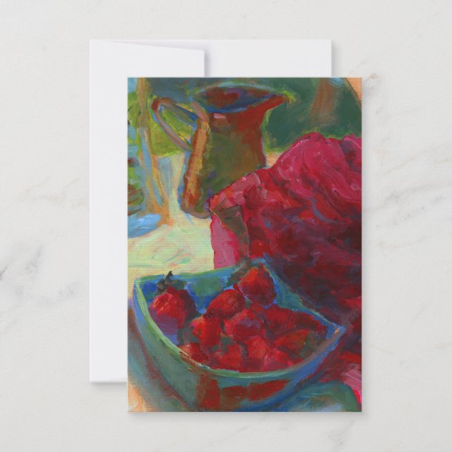 Cartão Carregue seu Trabalho de arte | Transformar a pint (Frente)