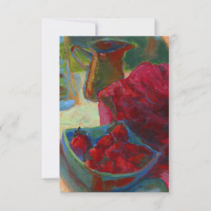 Cartão Carregue seu Trabalho de arte Transformar a pint