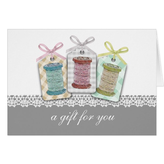 Cartão Carretéis feitos sob encomenda da cor da (Frente horizontal)