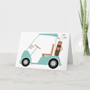 Cartão Carrinho de Golfe