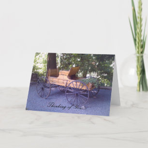 Cartão Carrinho de Vagão Cênico