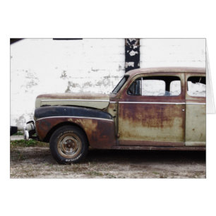 Cartão Carro Antigo