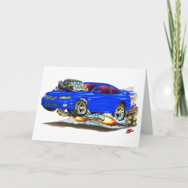 Cartão Carro Azul GTO 2004-06 (Frente)