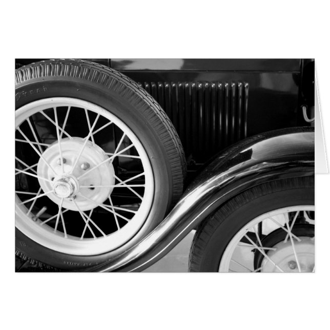 Cartão Carro Clássico (Frente Horizontal)