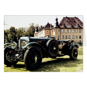 Cartão Carro clássico antigo