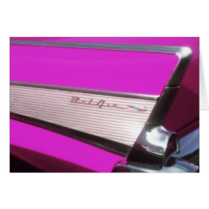 Cartão Carro clássico: Chevrolet Bel Air