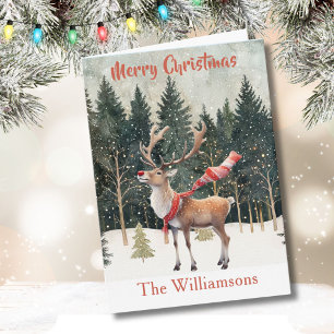 Cartão Carro de Árvore Aquecedora Bem Vestido, na moda