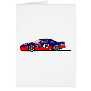 Cartão Carro de corridas