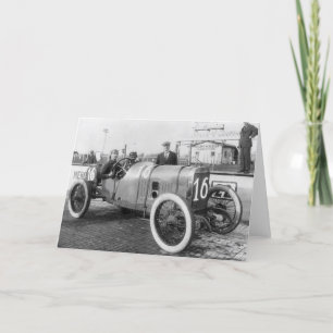 Cartão Carro Race 1913