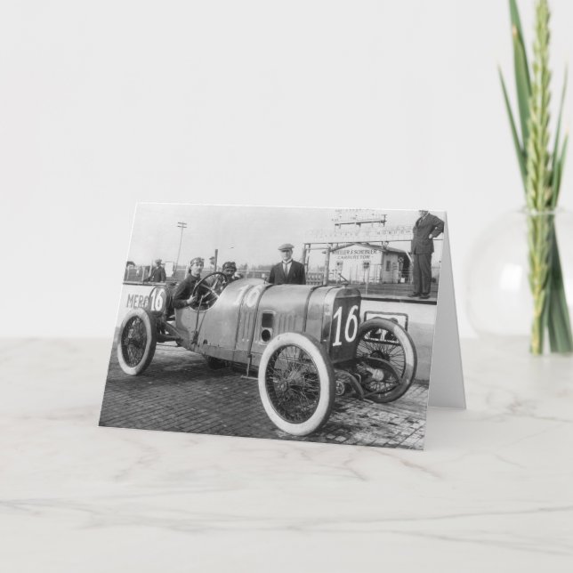 Cartão Carro Race 1913 (Frente)