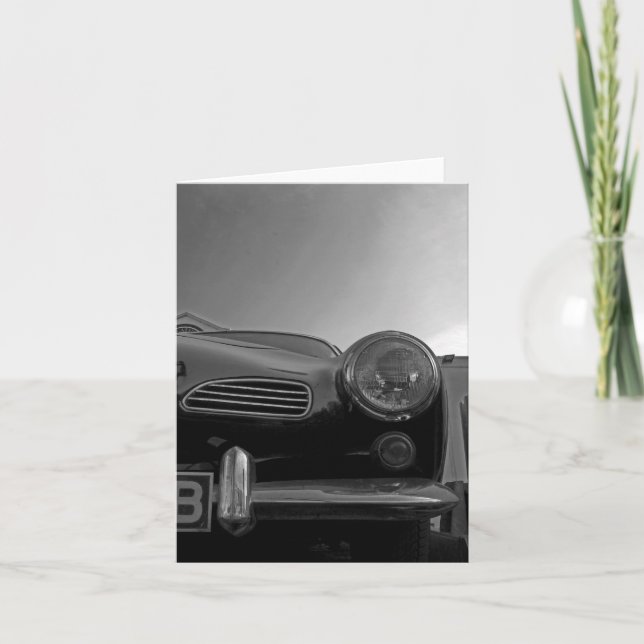 Cartão Carro vintage (Frente)