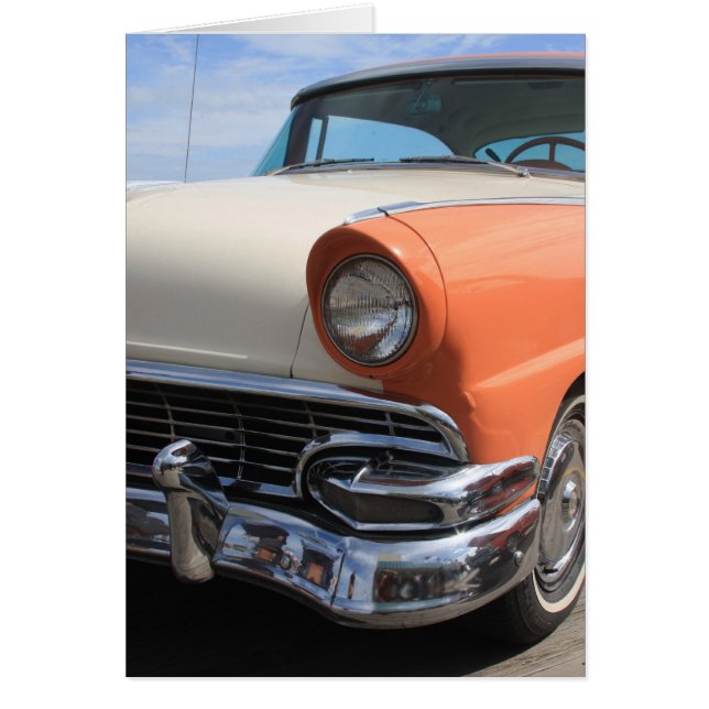 Cartão Carros Clássicos (Frente)