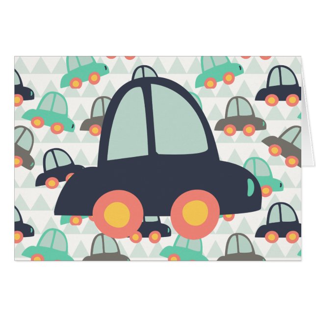 Cartão Carros e mais carros (Frente Horizontal)