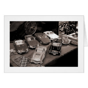 Cartão Carros modelo