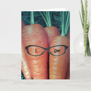 CARTÃO CARROT HUMOR NO ANIVERSÁRIO DO MEU TWIN