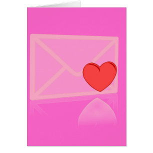 Cartão Carta de amor