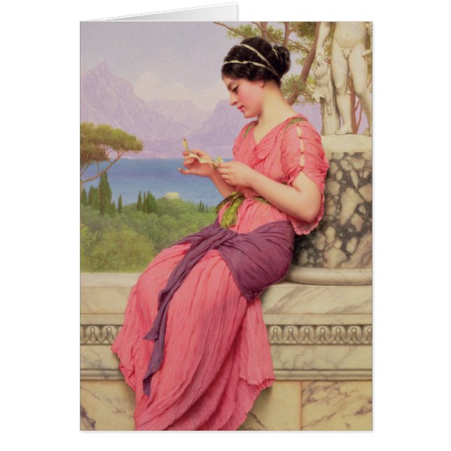 Cartão Carta de amor do Le, 1913 (Frente)