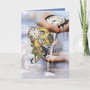 Cartão Carta de aniversário B