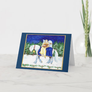 Cartão Carta de anjo tocando alaúde