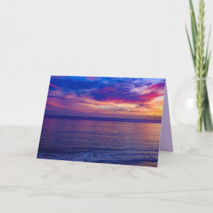 Cartão carta de boas-vindas na praia 2