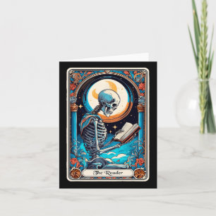 Cartão Carta de Tarot Professor Assustador O Leitor Esque