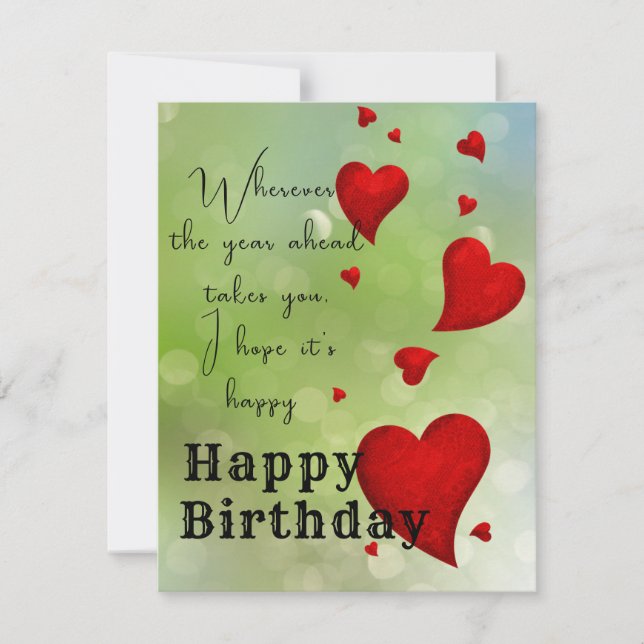 Cartão Carta Verde (Frente)