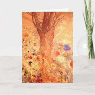 Cartão Cartão/Convite: Buda em sua Juventude por Redon