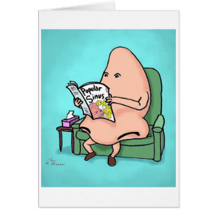 Cartão "Cartão de melhoras verde da cavidade popular" de