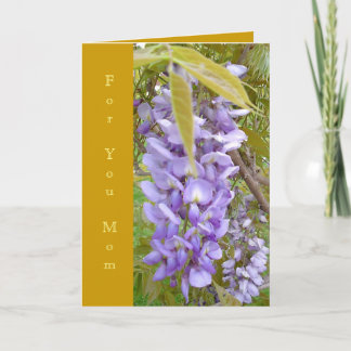 Cartão "cartão do coração de uma mãe"