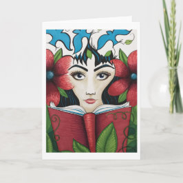 Cartão "Cartão do espírito literário"