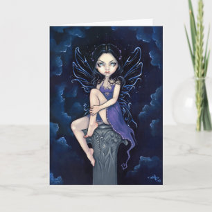 Cartão "Cartão do Nightshade celestial"