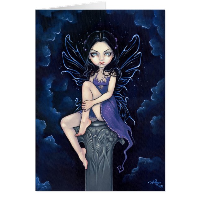 Cartão "Cartão do Nightshade celestial" (Frente)