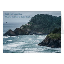 Cartão Cartão: Farol da Cabeça de Hecata (Paisagem)