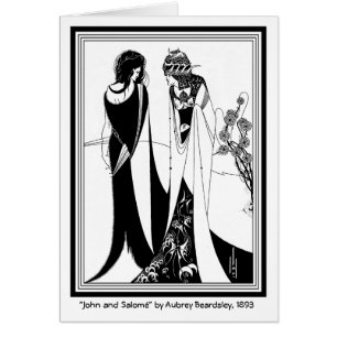 Cartão Cartão: Ilustração por Aubrey Beardsley