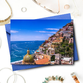 Cartão Cartão-postal Com Amor A Positano Itália
