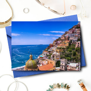 Cartão Cartão-postal Com Amor A Positano Itália