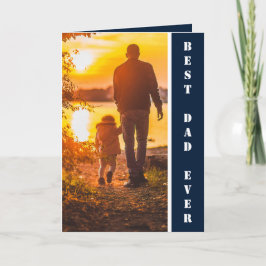 Cartão Cartão-presente de Dia de os pais de Fotografia Pe