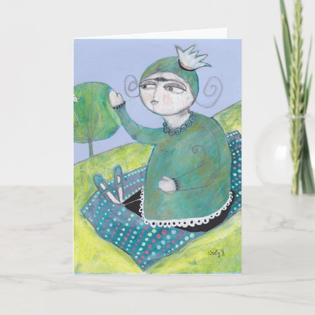 Cartão cartão-presente inspirado adorável (Frente)