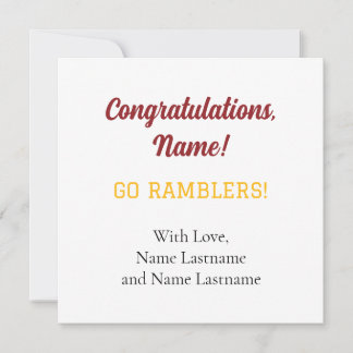 Cartão Cartão-presente LUC da Loyola University Chicago